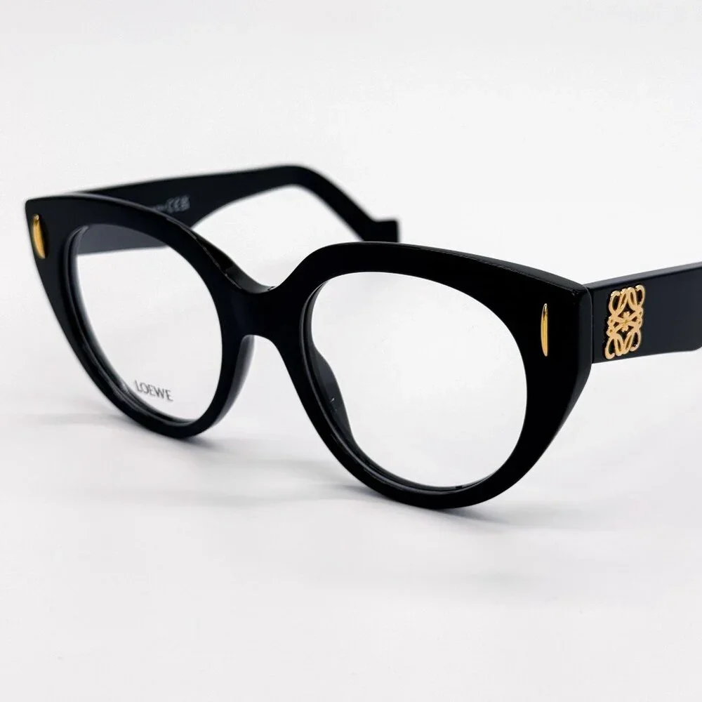 NEW LW50081I 001, LOEWE WOMEN BLACK EYEGLASSES LOEWE